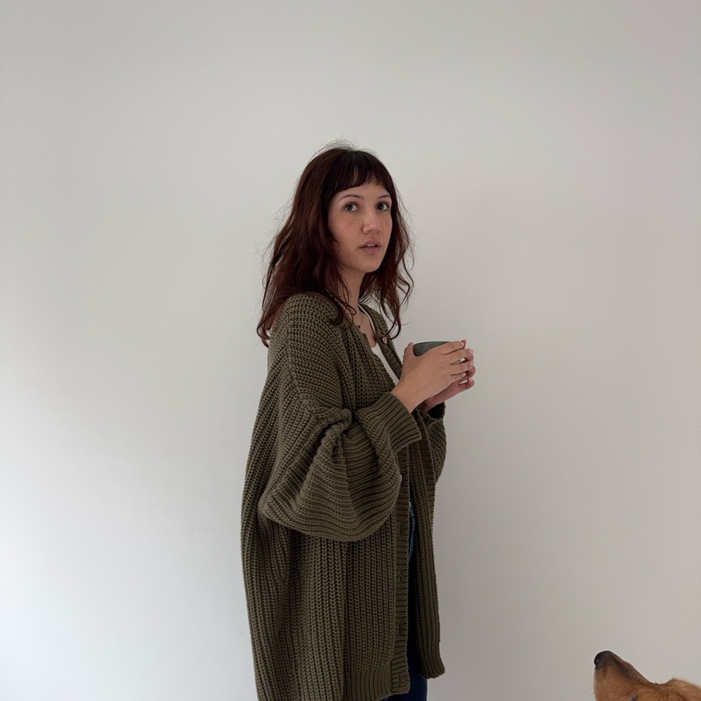 The Simple Folk Chunky Knit Cardigan